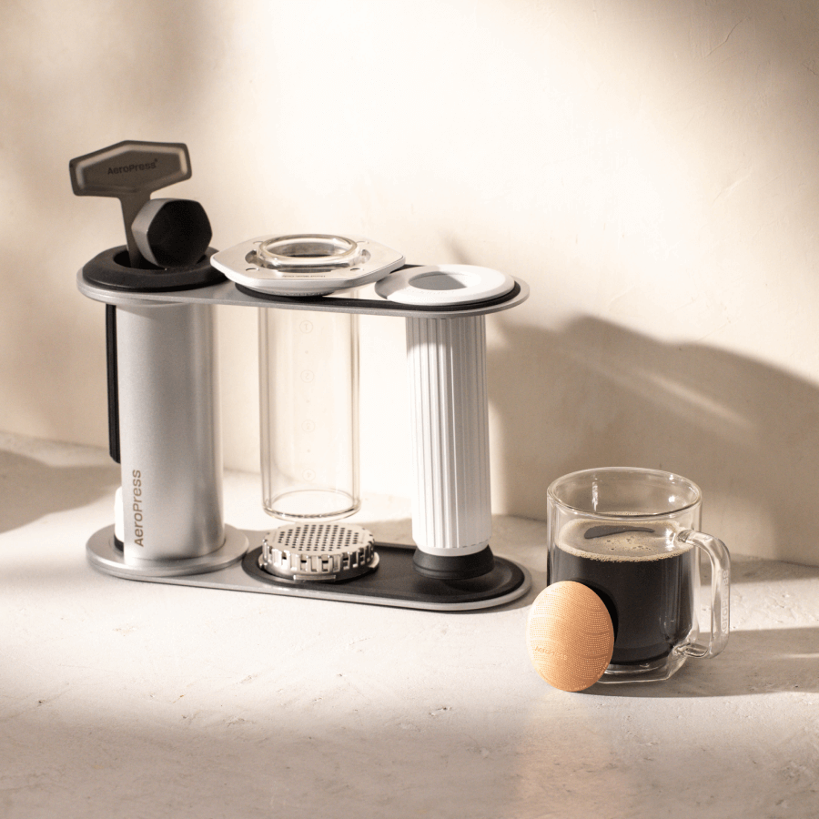 AeroPress Premium 20th Anniversary Bundle - Brewing Kit for Convenient Coffee Preparation