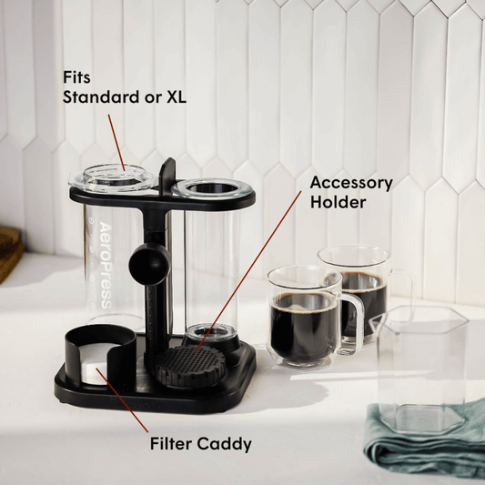 AeroPress Organizer Stand - Coffee Accessory Organizer for Home Use