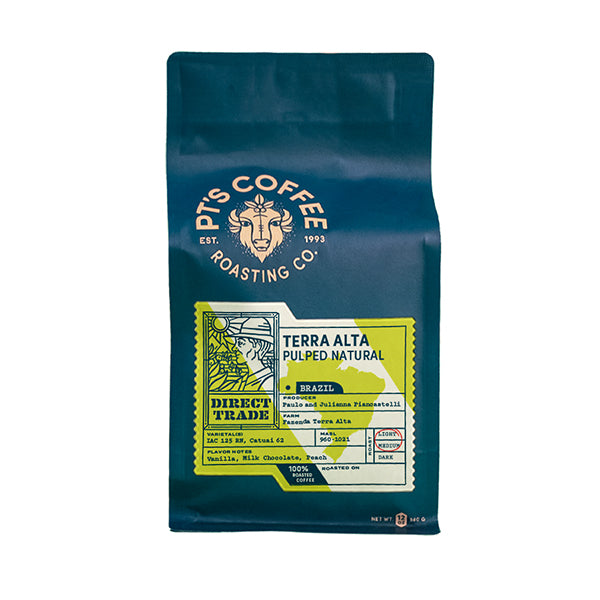 Terra Alta Pulped Natural 12 oz - Coffee Selection for Smooth Everyday Cups