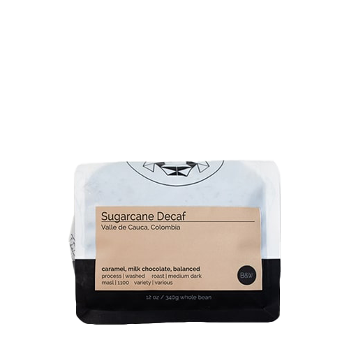 Sugarcane Decaf 12 oz - Coffee Selection for Smooth Everyday Cups