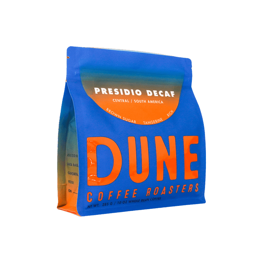 Presidio Decaf 10 oz - Coffee Selection for Smooth Everyday Cups
