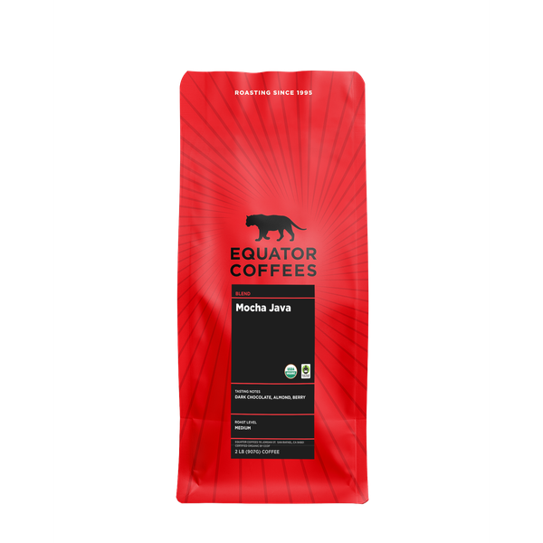 Mocha Java Fair Trade Organic 2 lb - Coffee Selection for Smooth Everyday Cups