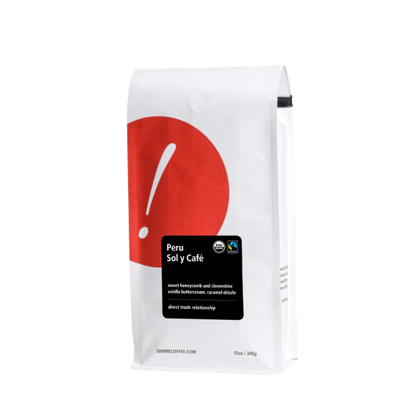 Peru Sol Y Cafe Fairtrade Organic 2 lb - Coffee Selection for Smooth Everyday Cups