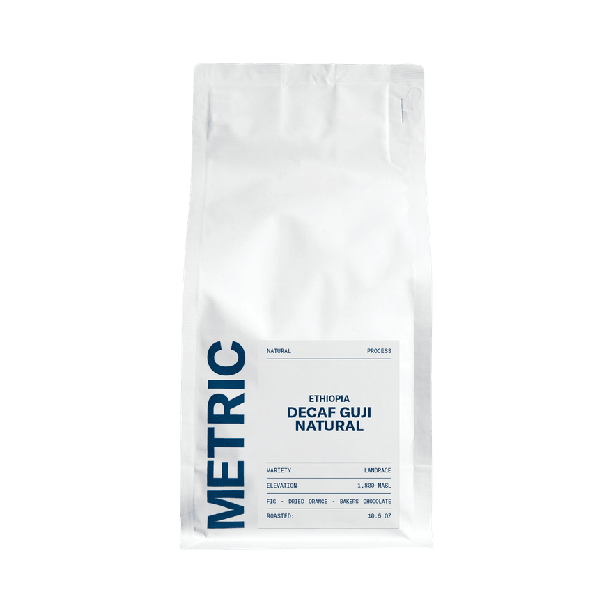 Ethiopia Decaf Guji Natural 10.5 oz - Coffee Selection for Smooth Everyday Cups