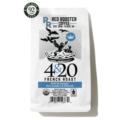 Organic 4&20 French Roast - Coffee Selection for Smooth Everyday Cups
