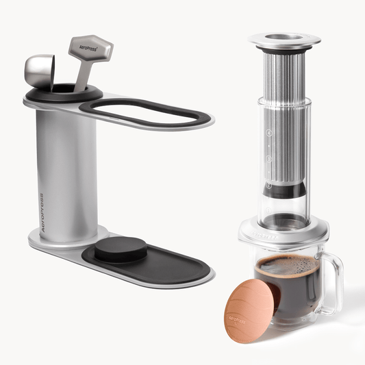AeroPress Premium 20th Anniversary Bundle - Brewing Kit for Convenient Coffee Preparation