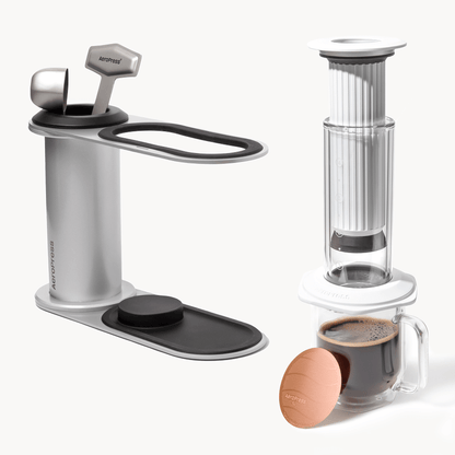 AeroPress Premium 20th Anniversary Bundle - Brewing Kit for Convenient Coffee Preparation