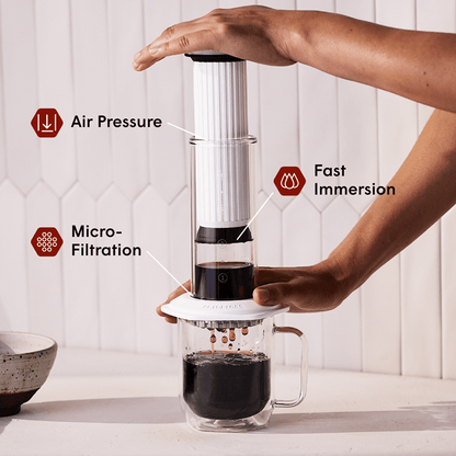 AeroPress Premium 20th Anniversary Bundle - Brewing Kit for Convenient Coffee Preparation
