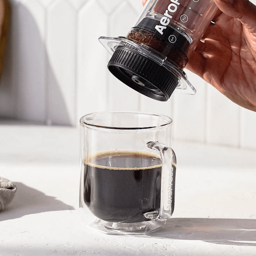 AeroPress Flow Control Filter Cap - Standard - Coffee Filter Option for Home and Travel