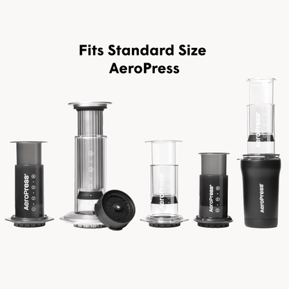 AeroPress Flow Control Filter Cap - Standard - Coffee Filter Option for Home and Travel