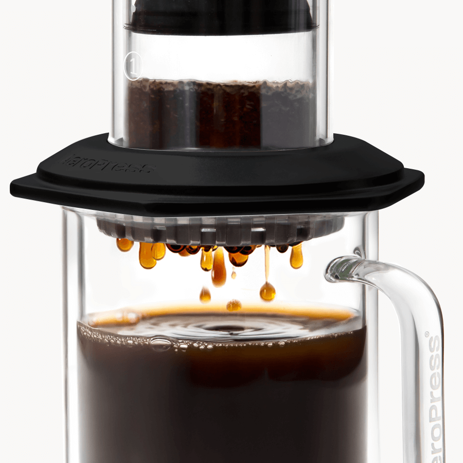AeroPress Double Wall Glass Coffee Mug - 2 Pack - Coffee Cup Accessory for Brewing and Travel