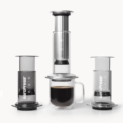 AeroPress Double Wall Glass Coffee Mug - 2 Pack - Coffee Cup Accessory for Brewing and Travel