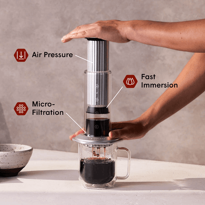AeroPress Gold Tone Filter - Standard - Coffee Filter Option for Home and Travel