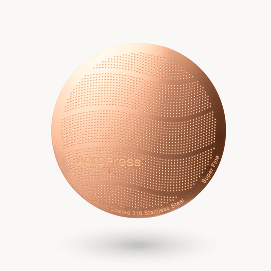 AeroPress Gold Tone Filter - XL - Coffee Filter Option for Home and Travel