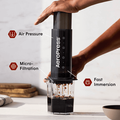 AeroPress Gold Tone Filter - XL - Coffee Filter Option for Home and Travel