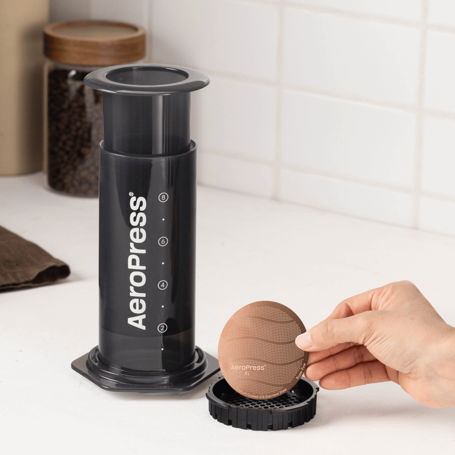 AeroPress Gold Tone Filter - XL - Coffee Filter Option for Home and Travel
