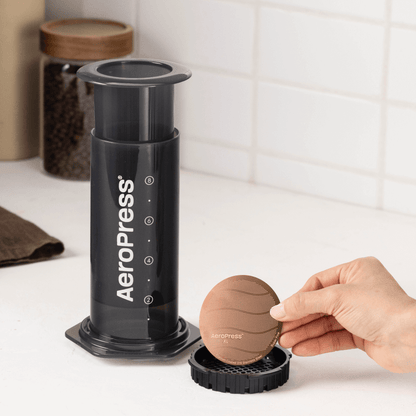 AeroPress Gold Tone Filter - XL - Coffee Filter Option for Home and Travel