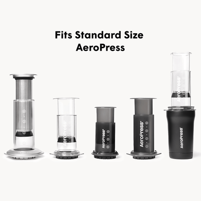 AeroPress Natural Paper Micro-Filters - Standard - Coffee Filter Option for Home and Travel