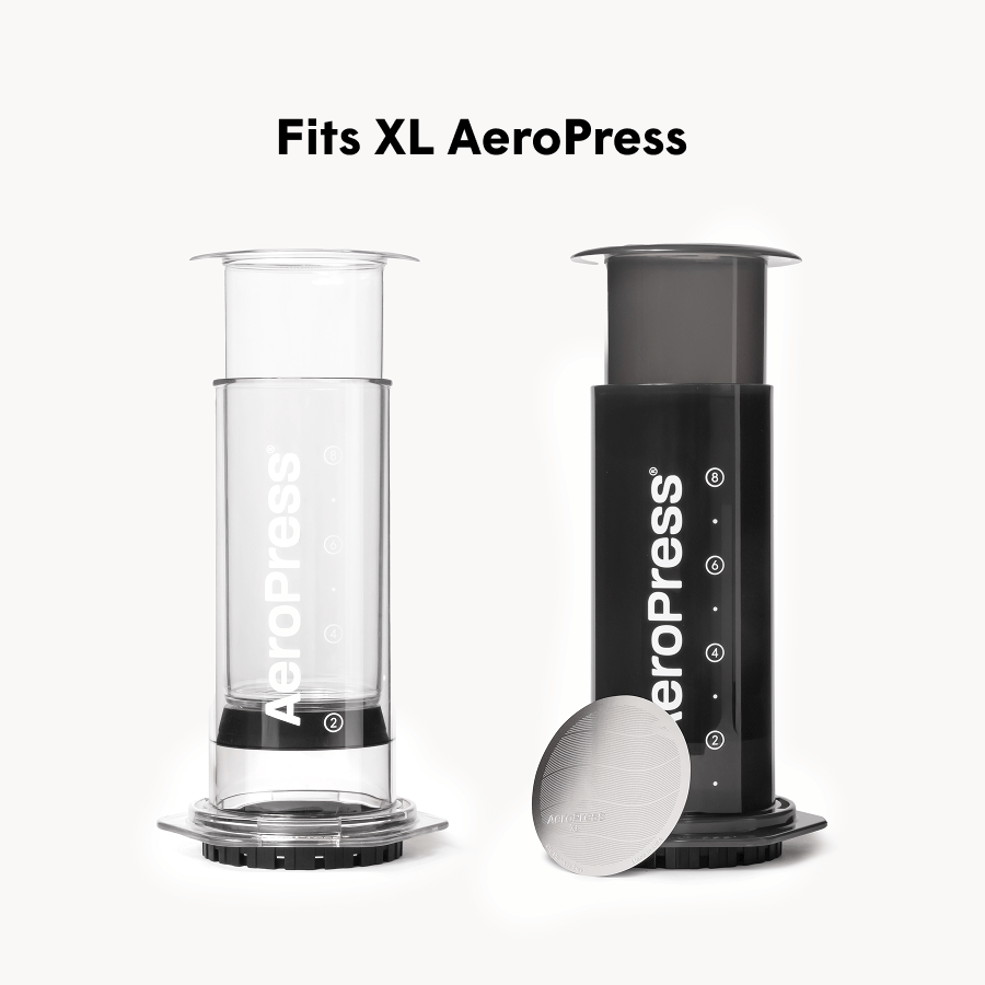 AeroPress Stainless Steel Filter - XL - Coffee Filter Option for Home and Travel