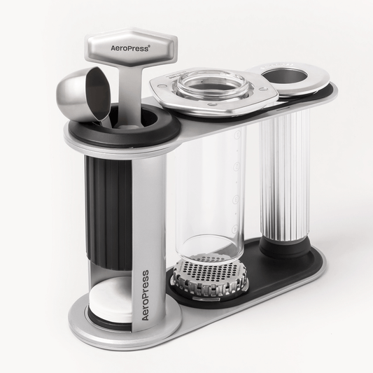 AeroPress Organizer Stand - Stainless Steel - Coffee Accessory Organizer for Home Use