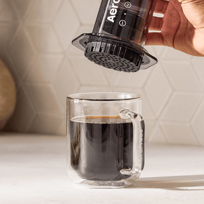AeroPress Coffee Maker - Clear & Colors - Manual Brewer for Everyday Coffee Routines