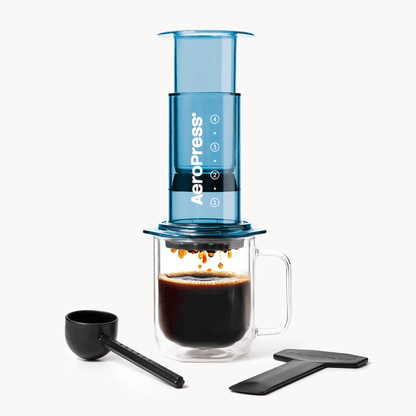 AeroPress Coffee Maker - Clear & Colors - Manual Brewer for Everyday Coffee Routines