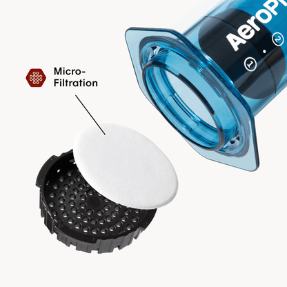 AeroPress Coffee Maker - Clear & Colors - Manual Brewer for Everyday Coffee Routines