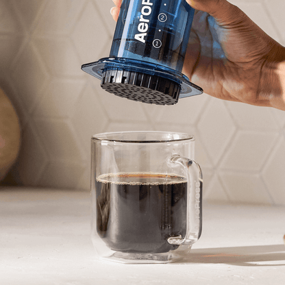 AeroPress Coffee Maker - Clear & Colors - Manual Brewer for Everyday Coffee Routines