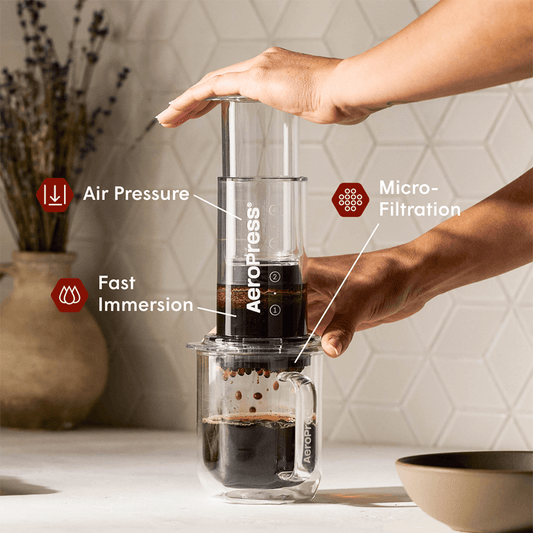 Coffee Station Bundle - Clear - Brewing Kit for Convenient Coffee Preparation