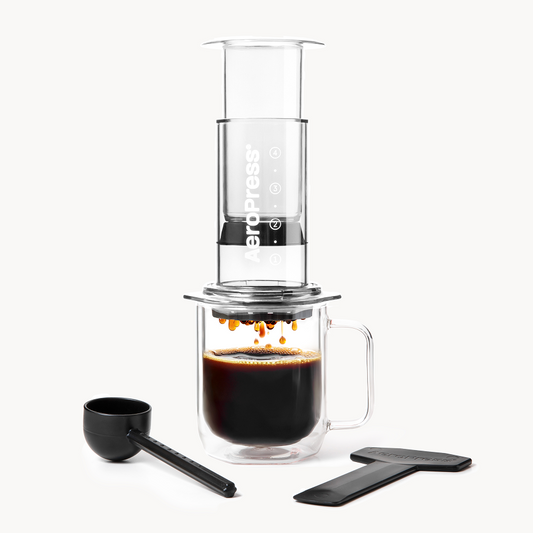 AeroPress Coffee Maker - Clear & Colors - Manual Brewer for Everyday Coffee Routines