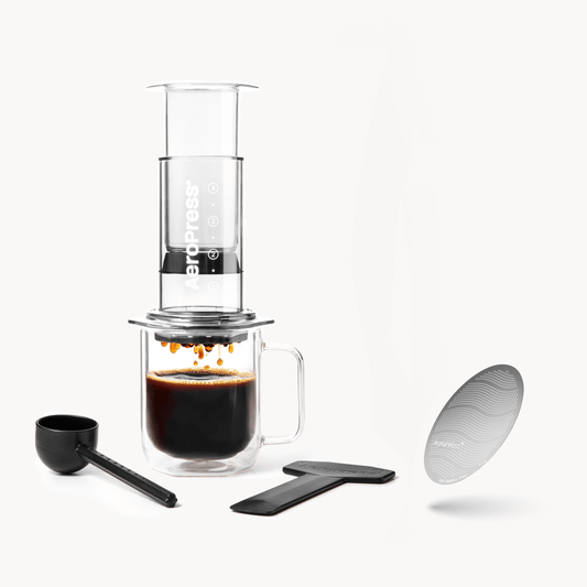 Traveler’s Bundle - Clear - Brewing Kit for Convenient Coffee Preparation