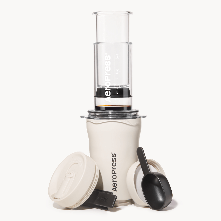 AeroPress Coffee Maker - Go Plus - Manual Brewer for Everyday Coffee Routines