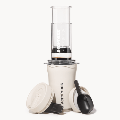 AeroPress Coffee Maker - Go Plus - Manual Brewer for Everyday Coffee Routines