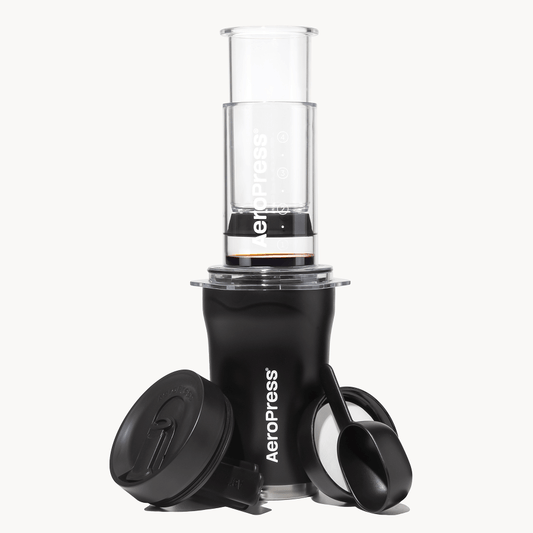 AeroPress Coffee Maker - Go Plus - Manual Brewer for Everyday Coffee Routines