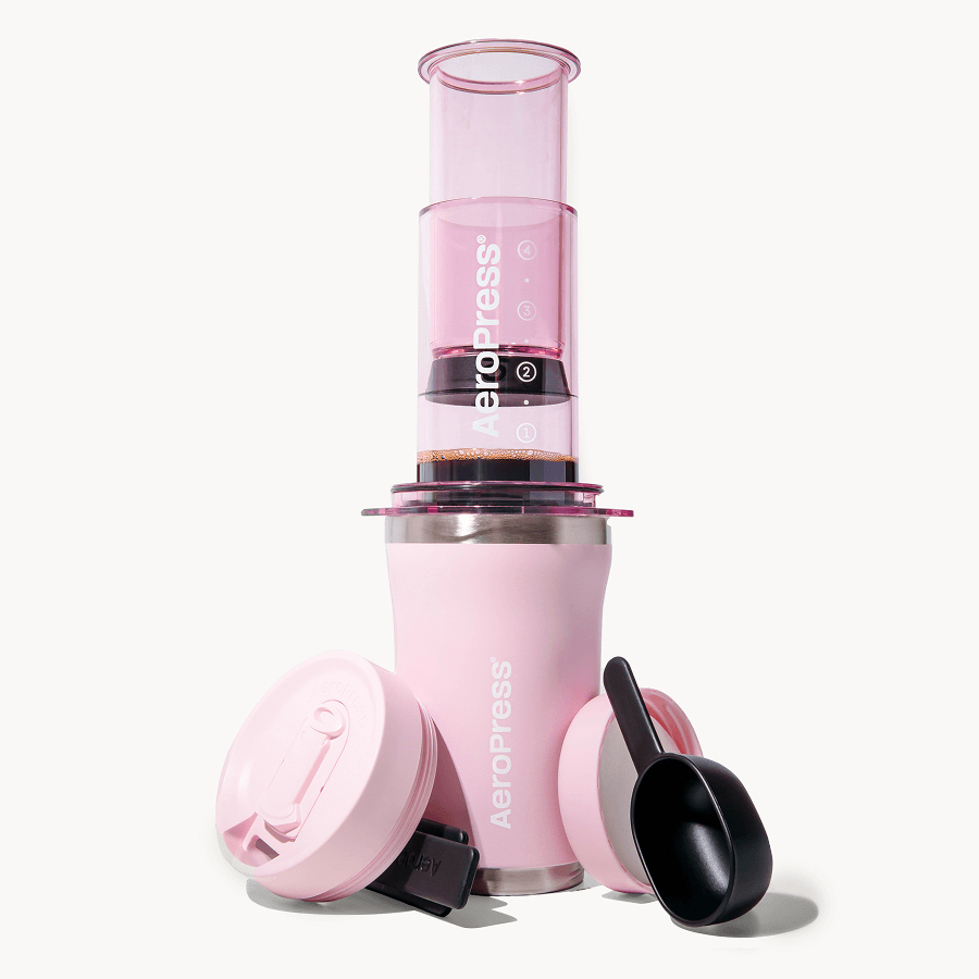 AeroPress Coffee Maker - Go Plus - Manual Brewer for Everyday Coffee Routines
