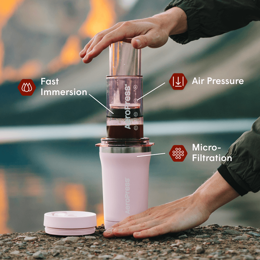 Traveler’s Bundle - Go Plus - Brewing Kit for Convenient Coffee Preparation