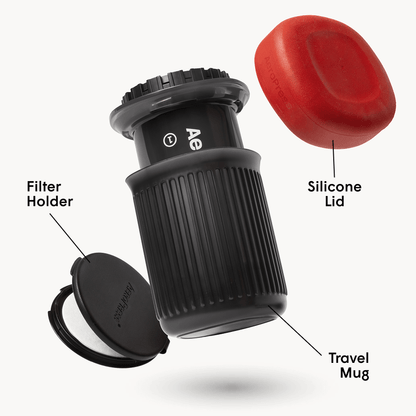 AeroPress Coffee Maker - Go - Manual Brewer for Everyday Coffee Routines
