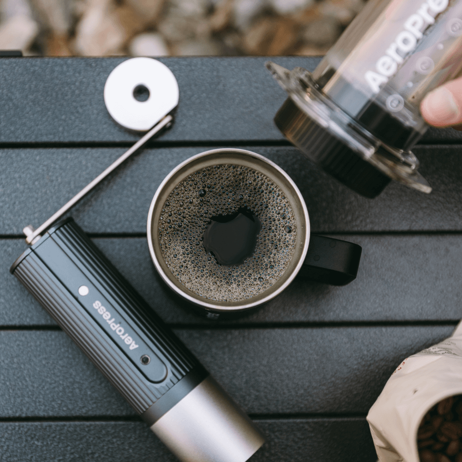 AeroPress Manual Coffee Grinder - Coffee Grinder for Consistent Home Brewing