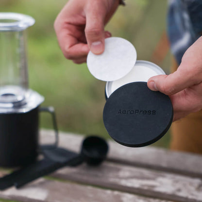 AeroPress Travel Filter Holder - Coffee Filter Option for Home and Travel
