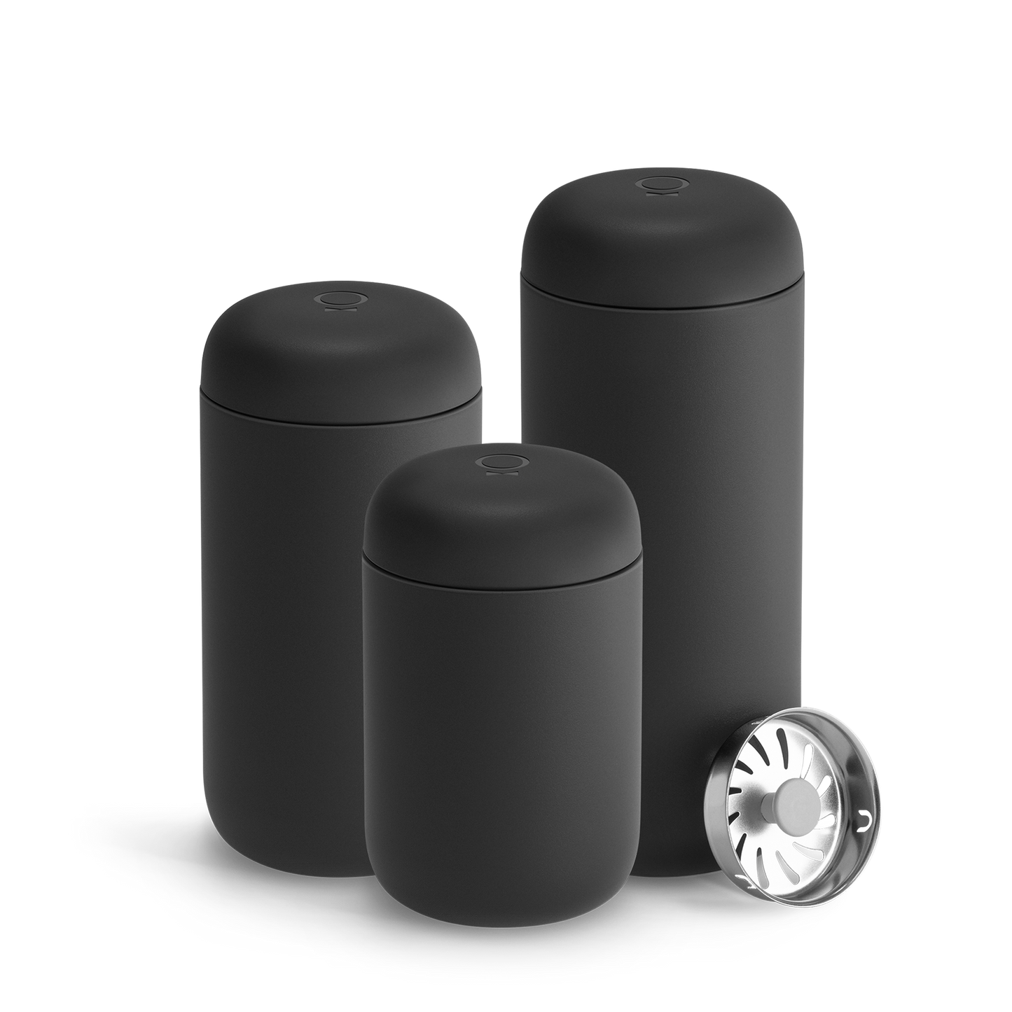 Fellow Carter Move Mug + Splash Guard - Coffee Cup Accessory for Brewing and Travel