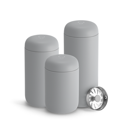 Fellow Carter Move Mug + Splash Guard - Coffee Cup Accessory for Brewing and Travel