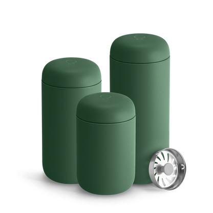 Fellow Carter Move Mug + Splash Guard - Coffee Cup Accessory for Brewing and Travel