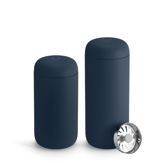 Fellow Carter Move Mug + Splash Guard - Coffee Cup Accessory for Brewing and Travel