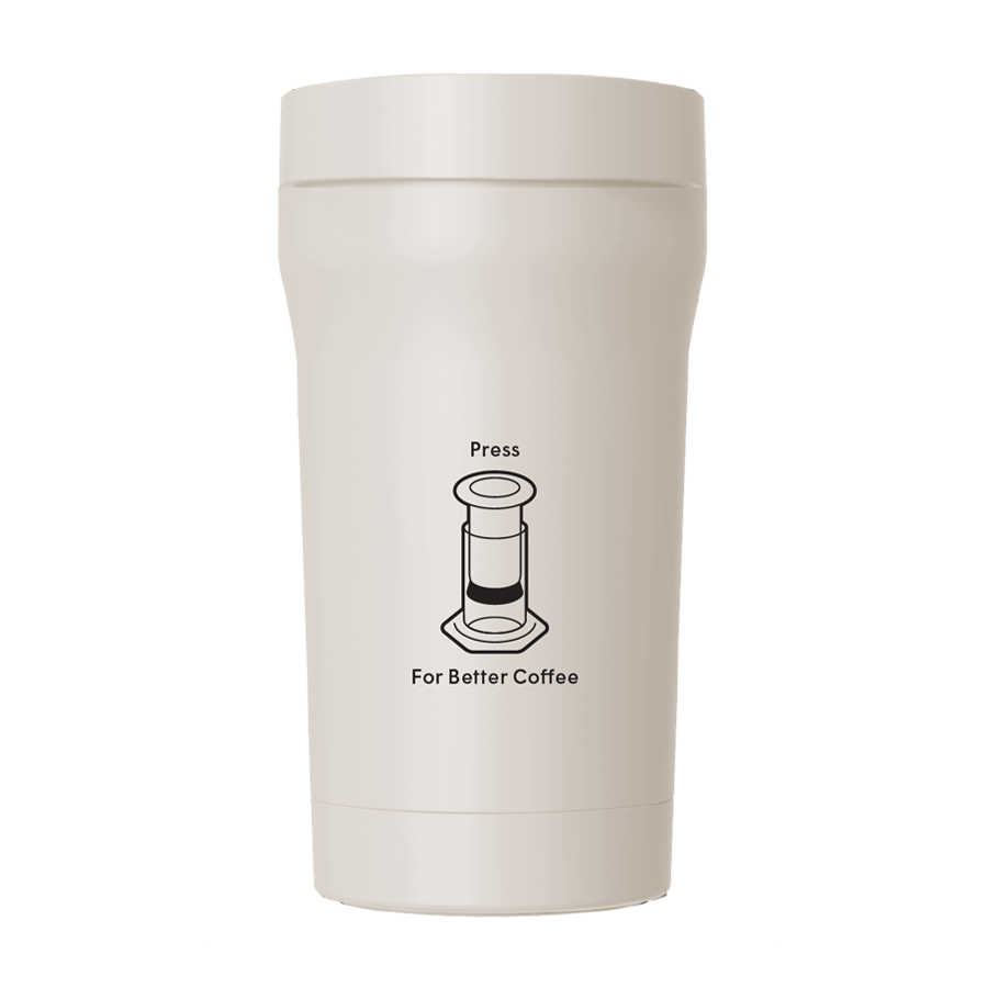 AeroPress Travel Coffee Tumbler - Stainless Steel - Coffee Cup Accessory for Brewing and Travel