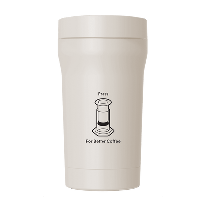 AeroPress Travel Coffee Tumbler - Stainless Steel - Coffee Cup Accessory for Brewing and Travel