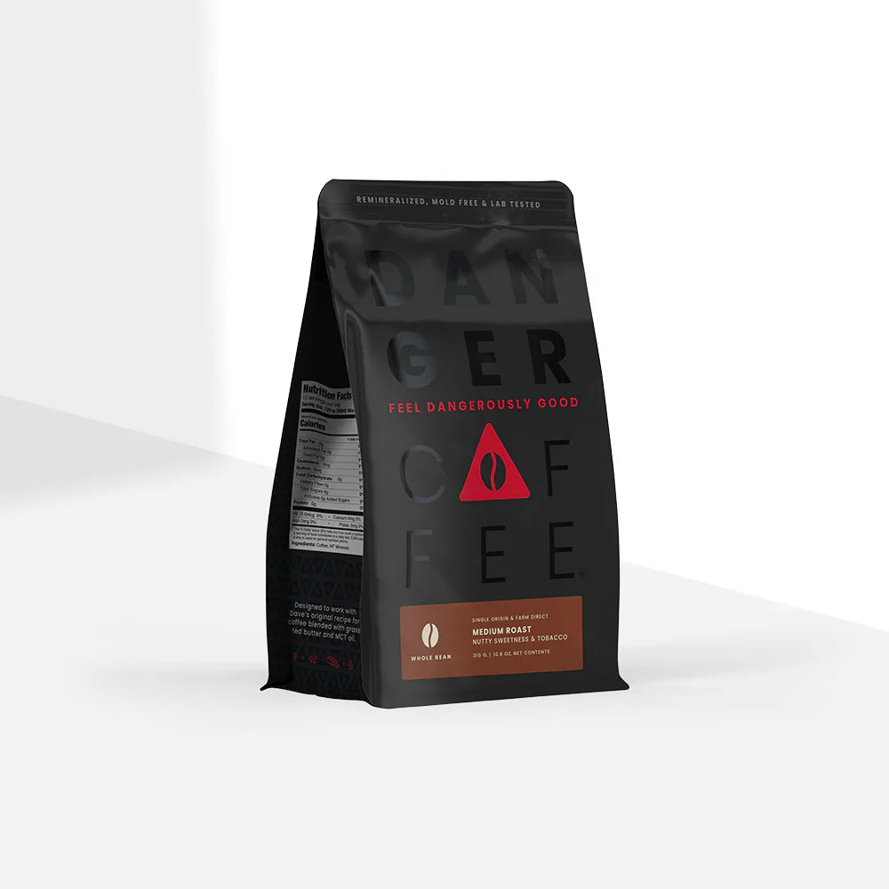 Medium Roast Whole Bean Remineralized Coffee - Coffee Selection for Smooth Everyday Cups
