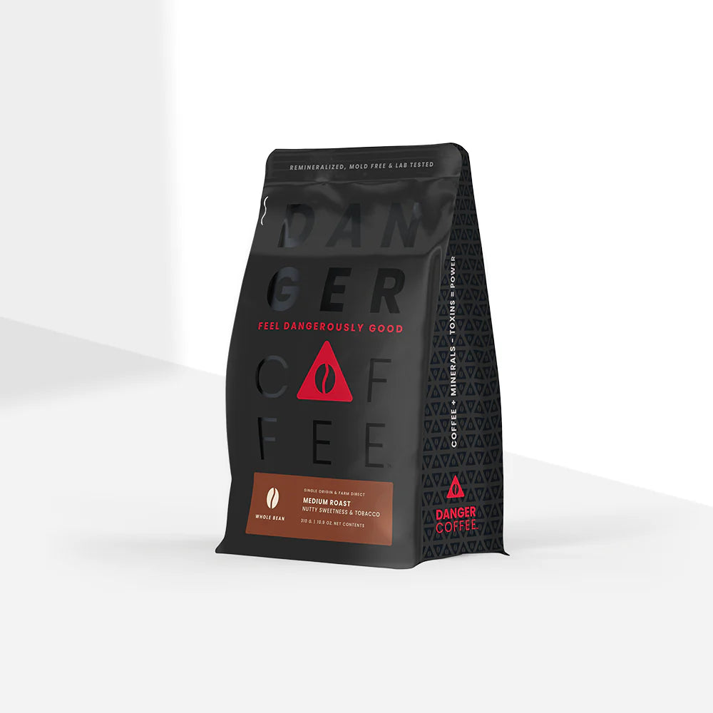 Medium Roast Whole Bean Remineralized Coffee - Coffee Selection for Smooth Everyday Cups
