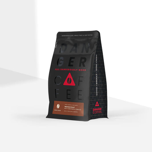 Medium Roast Whole Bean Remineralized Coffee - Coffee Selection for Smooth Everyday Cups