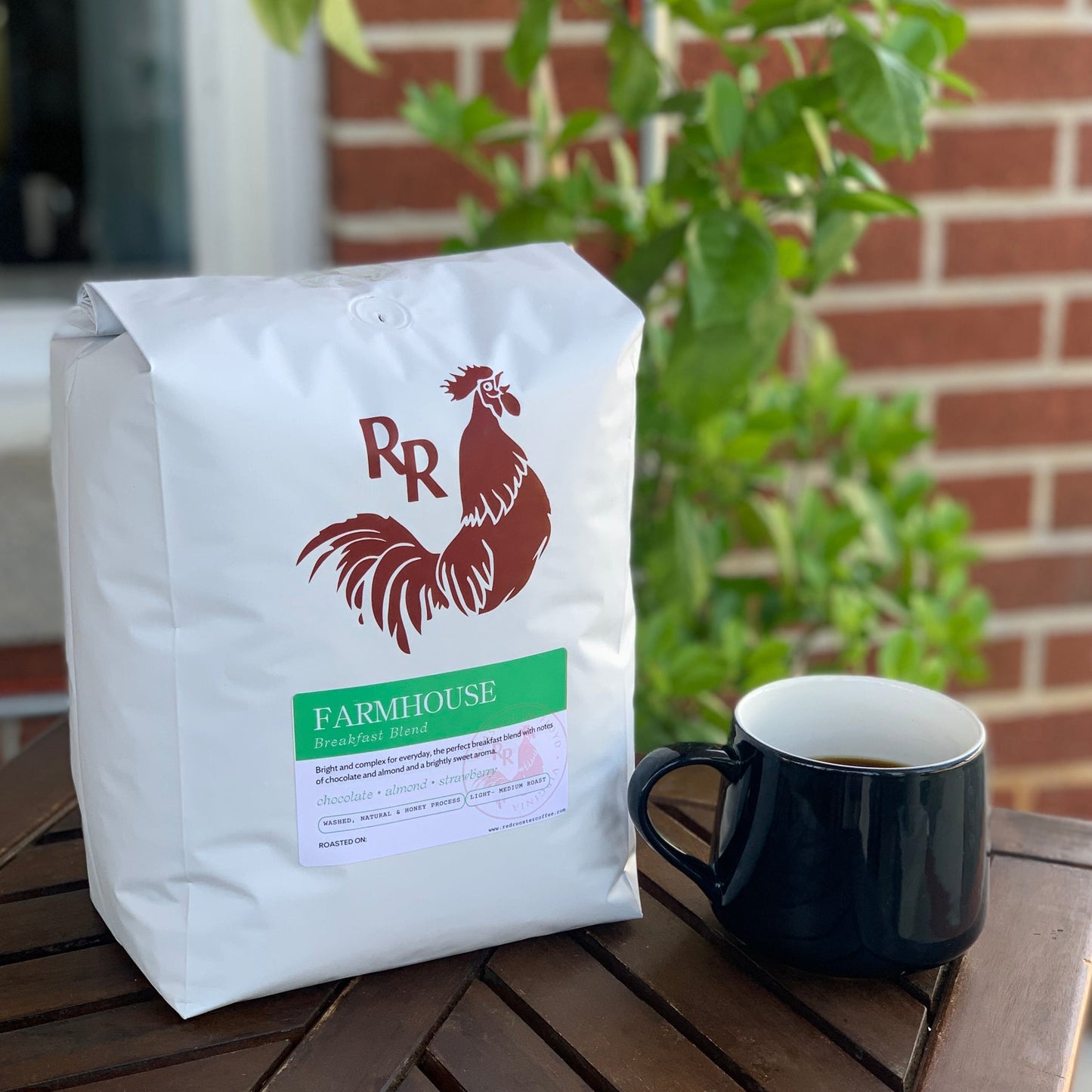 Organic Floyd Farmhouse Breakfast Blend - Coffee Selection for Smooth Everyday Cups