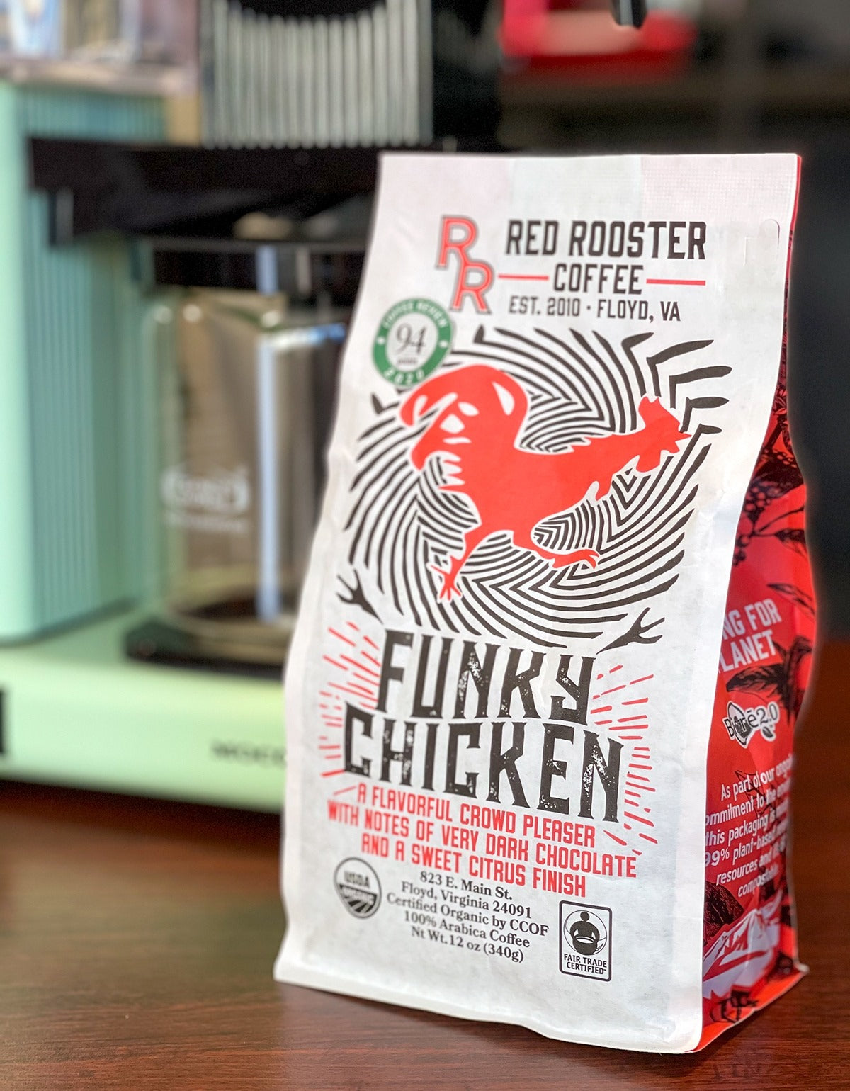 Organic Funky Chicken - Coffee Selection for Smooth Everyday Cups